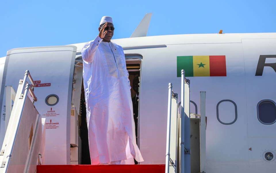 PREMIERE PIERRE DU PONT DE ROSSO – Macky Sall en Mauritanie