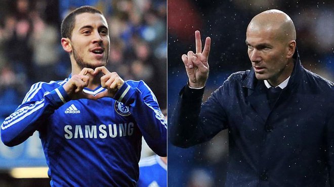 Hazard le rend bien à Zizou !