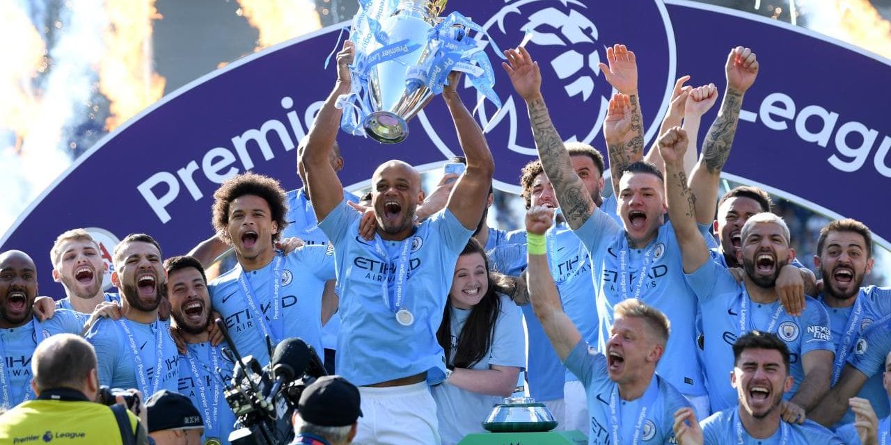 PREMIER LEAGUE : Man City champion pour la 6ème fois