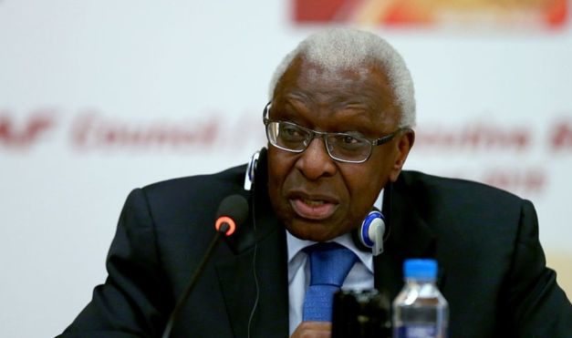 Lamine Diack annoncé à Dakar, lundi