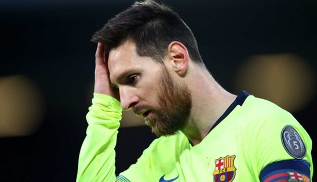 Messi très agacé !