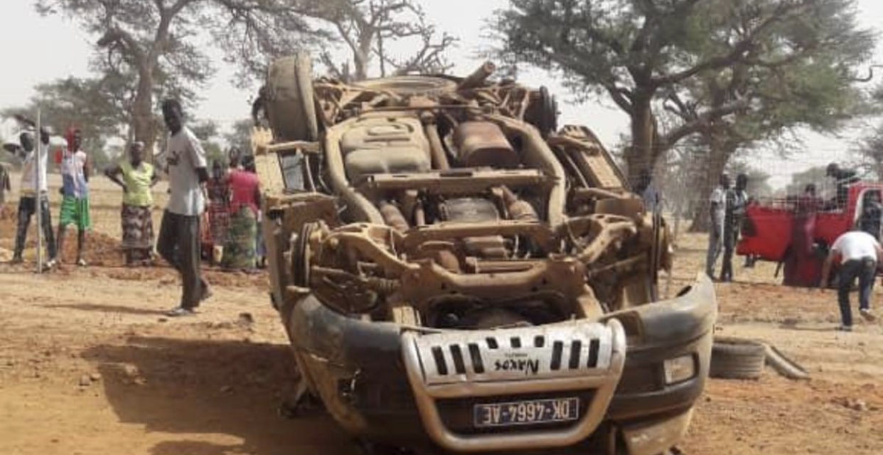 Sédhiou : Un accident fait 2 morts et 11 blessés