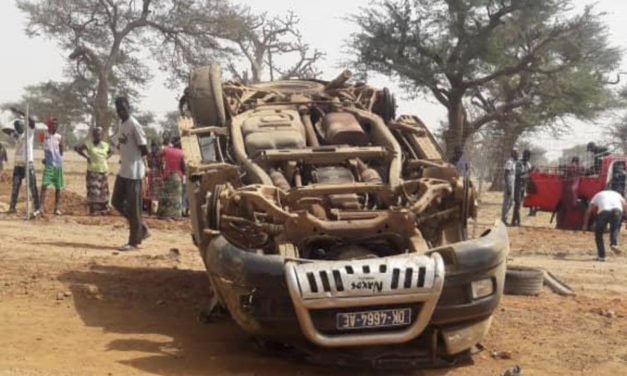 Sédhiou : Un accident fait 2 morts et 11 blessés