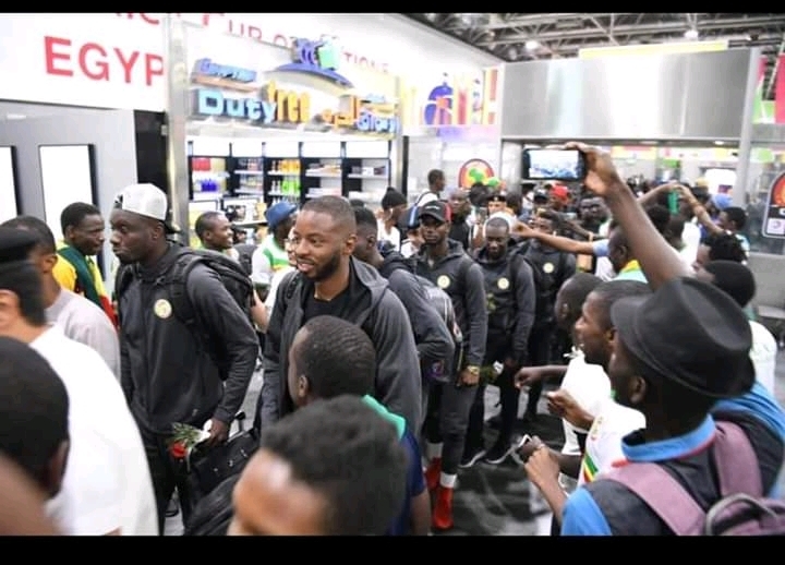 CAN 2019 : Les Lions sont arrivés au Caire