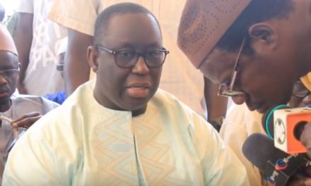 Caisse des dépôts et consignations : Aliou Sall démissionne et prend date  (Déclaration)