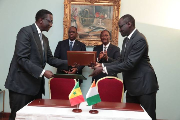 Macky Sall à Abidjan : 5 accords signés