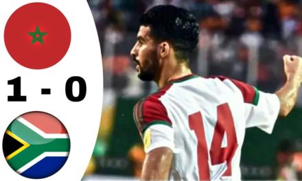 CAN 2019 – Revivez les temps forts du match Afrique du Sud - Maroc