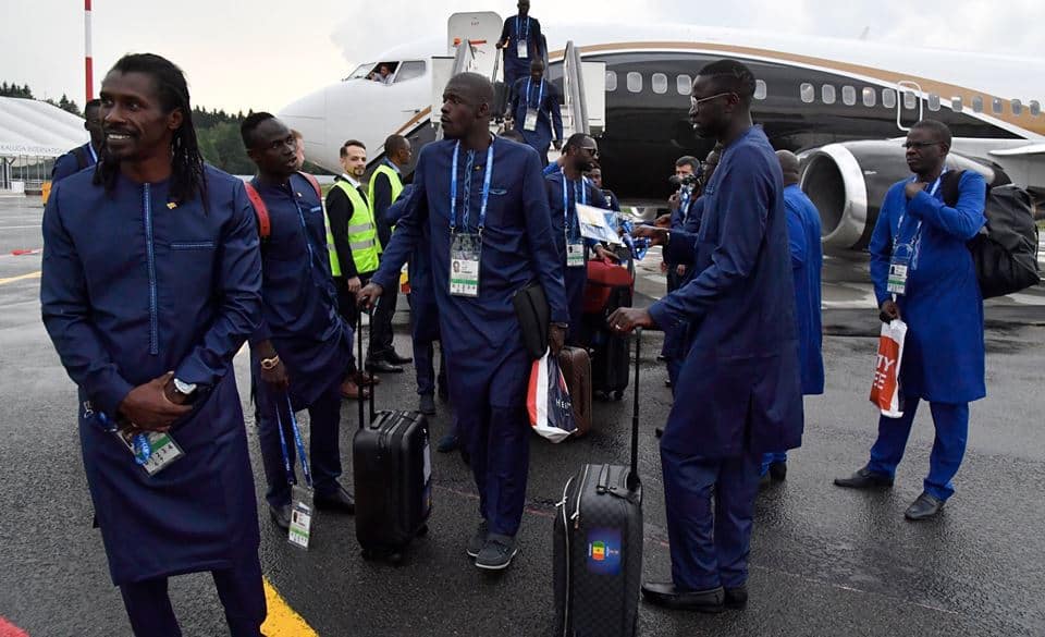 RETOUR AU SENEGAL : les Lions attendus à 15H