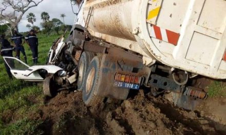 Oussouye : Une collision entre un camion et un "7 places" fait 6 morts et 2 blessés