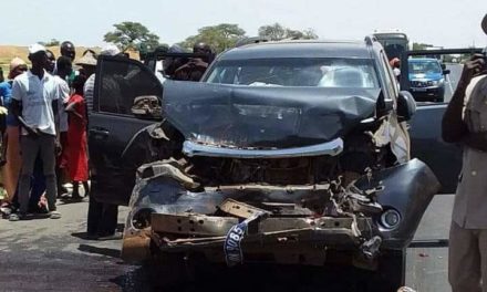 Le cortège du ministre Oumar Youm fait un accident : 4 blessés