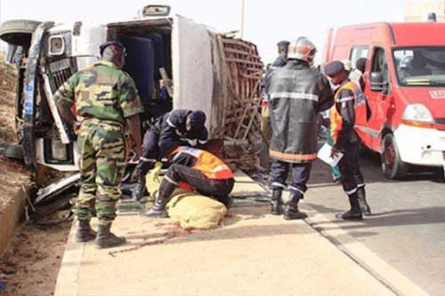 KAOLACK : un accident fait 4 blessés