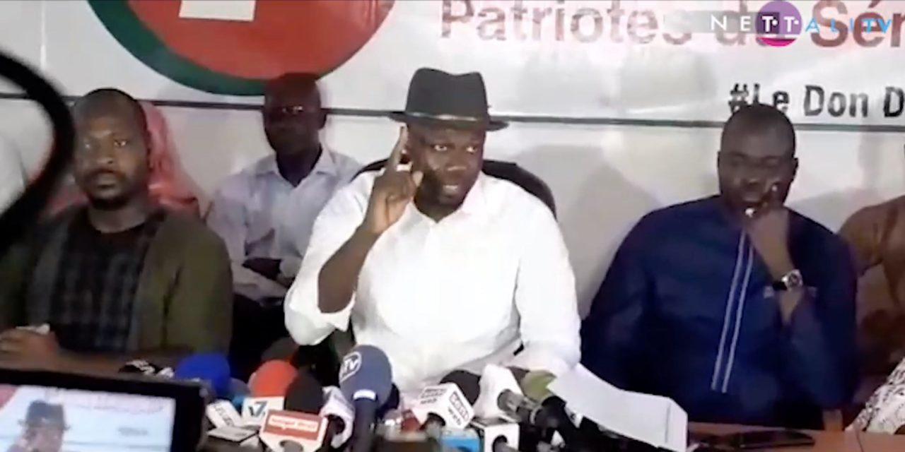 (Vidéo) Aliou Sall blanchi par la DIC, Sonko l’avertit : « qu’il ne pense pas qu’il s’échappera ! »