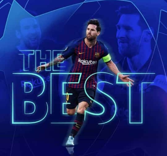 FIFA THE BEST : Messi sacré pour la 1ère fois