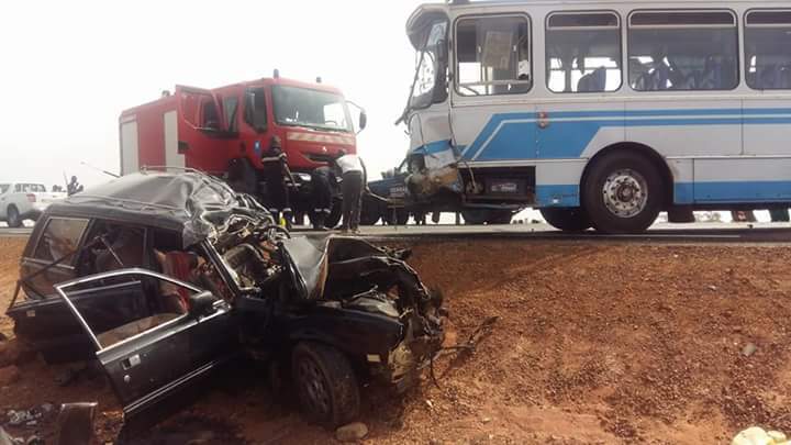 ACCIDENT A KAOLACK - 25 passagers, dont des Gambiens, des Sénégalais et une Nigérienne, blessés