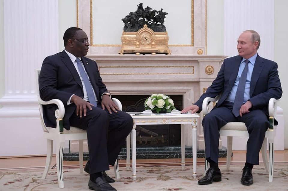 RUSSIE-UKRAINE - Entretien téléphonique entre Macky Sall et Poutine, ce mercredi matin