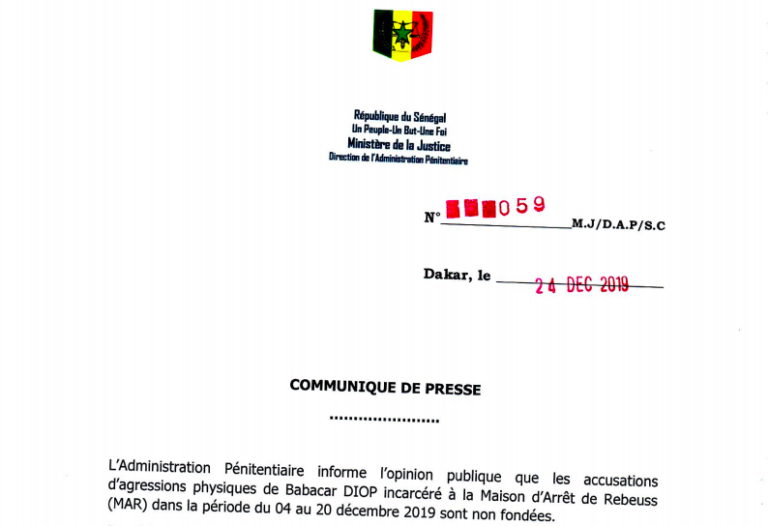 Comment Se Defendre Contre Une Accusation De Vol VIOLENCE CONTRE BABACAR DIOP : Ce qui s'est passé, selon l