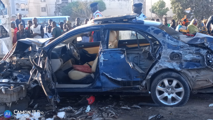 SINDIA : un véhicule heurte un camion, deux morts et cinq blessés