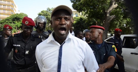 SIT-IN AU CAMP PENAL - Dr Babacar Diop et 14 proches de Guy Marius Sagna arrêtés