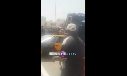 Vidéo - Accident aux Allées du Centenaire, un véhicule du GIGN se renverse sur un taxi