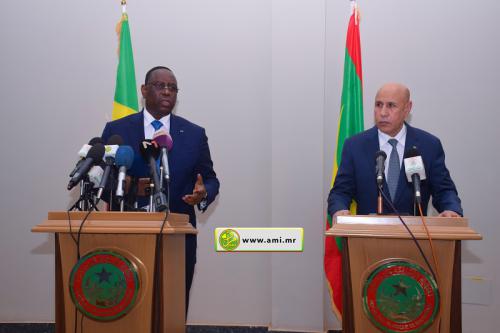 LUTTE CONTRE LE TERRORISME – Macky prône l’unité à Nouakchott