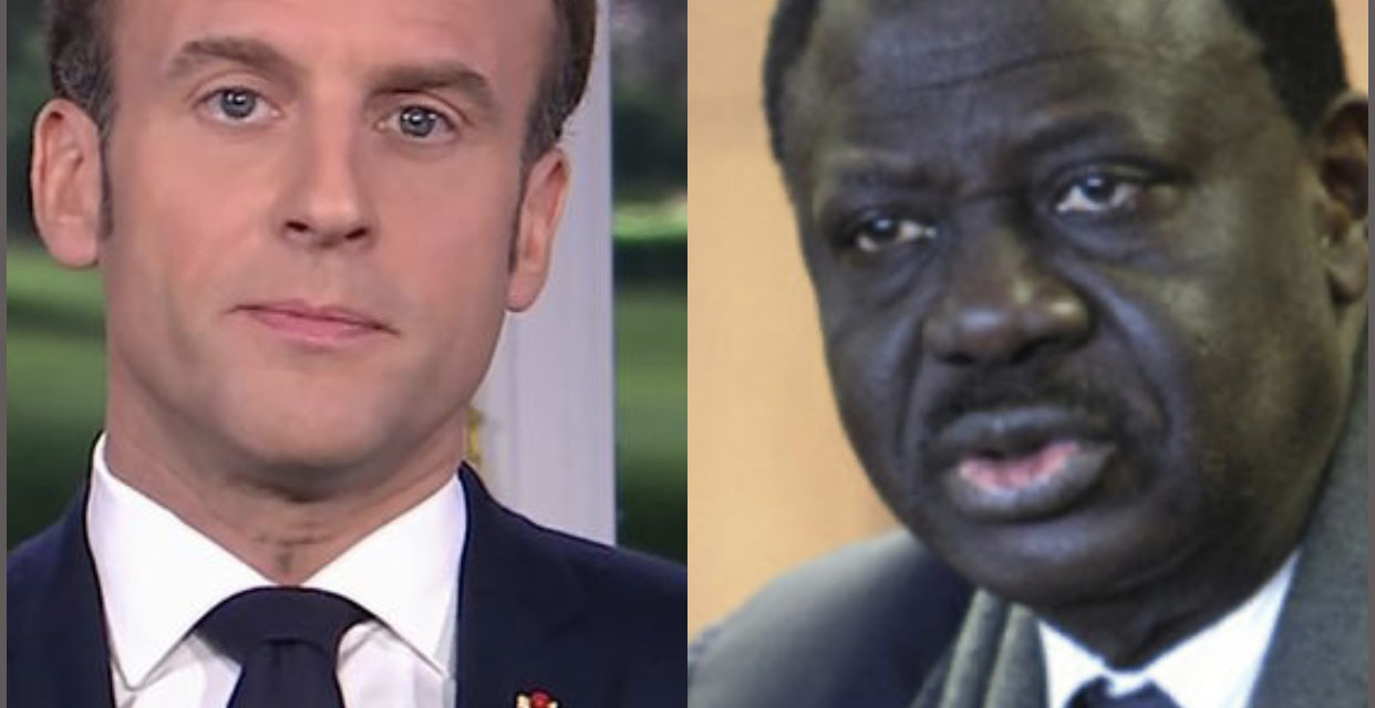 CONDOLEANCES - Macron pleure Pape Diouf