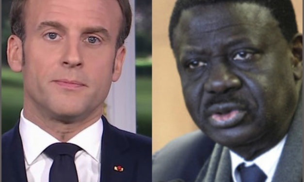 CONDOLEANCES - Macron pleure Pape Diouf