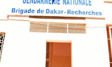 BRIGADE DE RECHERCHE - L'adjudant Major Babacar Ndiaye aux  commandes