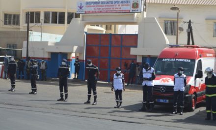 Le Port de Dakar étrenne sa caserne de sapeurs-pompiers