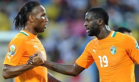 FÉDÉRATION IVOIRIENNE DE FOOTBALL - Yaya Touré soutient Drogba