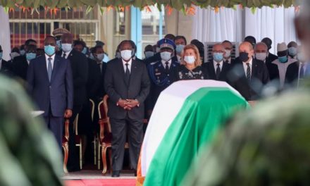 COTE D'IVOIRE - Macky Sall à la cérémonie d’hommages à Gon Coulibaly