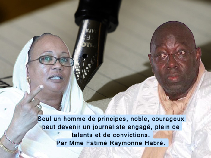 HOMMAGE - Mme Habré pleure Babacar Touré