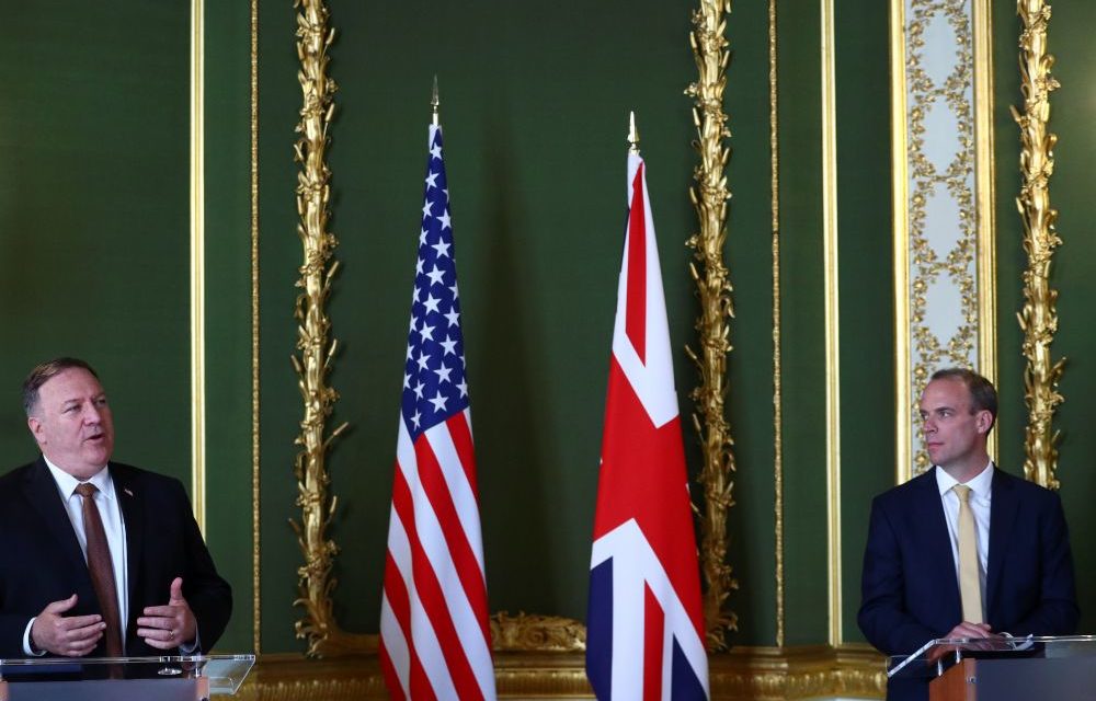 LONDRES - Pompeo appelle à bâtir une coalition anti-chinoise