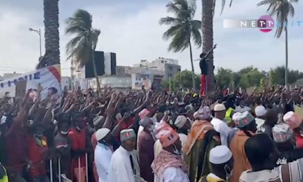 VIDEOS-PHOTOS MANIF –  Mobilisation monstre des Guinéens de Dakar