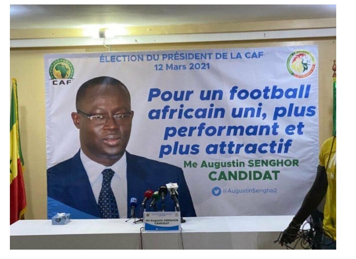 AUGUSTIN SENGHOR - "Pourquoi je suis candidat à la Caf"