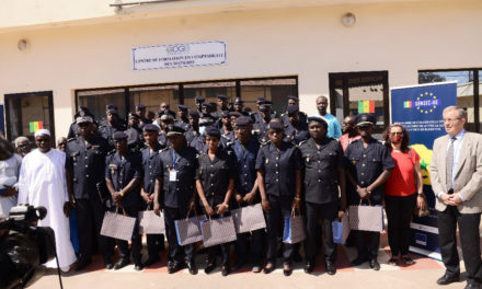 FORMATION EN COMPTABILITE DES MATIERES - 91 policiers diplômés