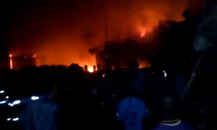 VIDEO - Un incendie ravage le marché Ocass de Touba