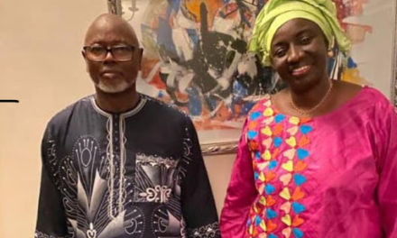 VISITE DE COURTOISIE  - Aminata Touré chez Alioune Tine