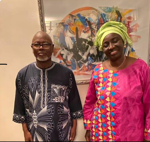 VISITE DE COURTOISIE  - Aminata Touré chez Alioune Tine