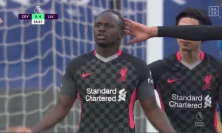 CRYSTAL PALACE-LIVERPOOL - La grosse colère de Sadio Mané