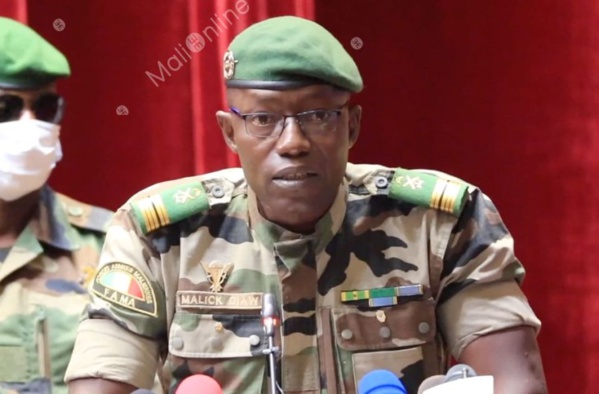 MALI - Le colonel Malick Diaw élu à la tête du Conseil de transition