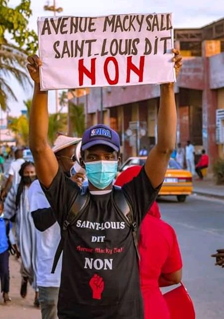 AVENUE MACKY SALL  - Saint-Louis dit non à Mansour Faye