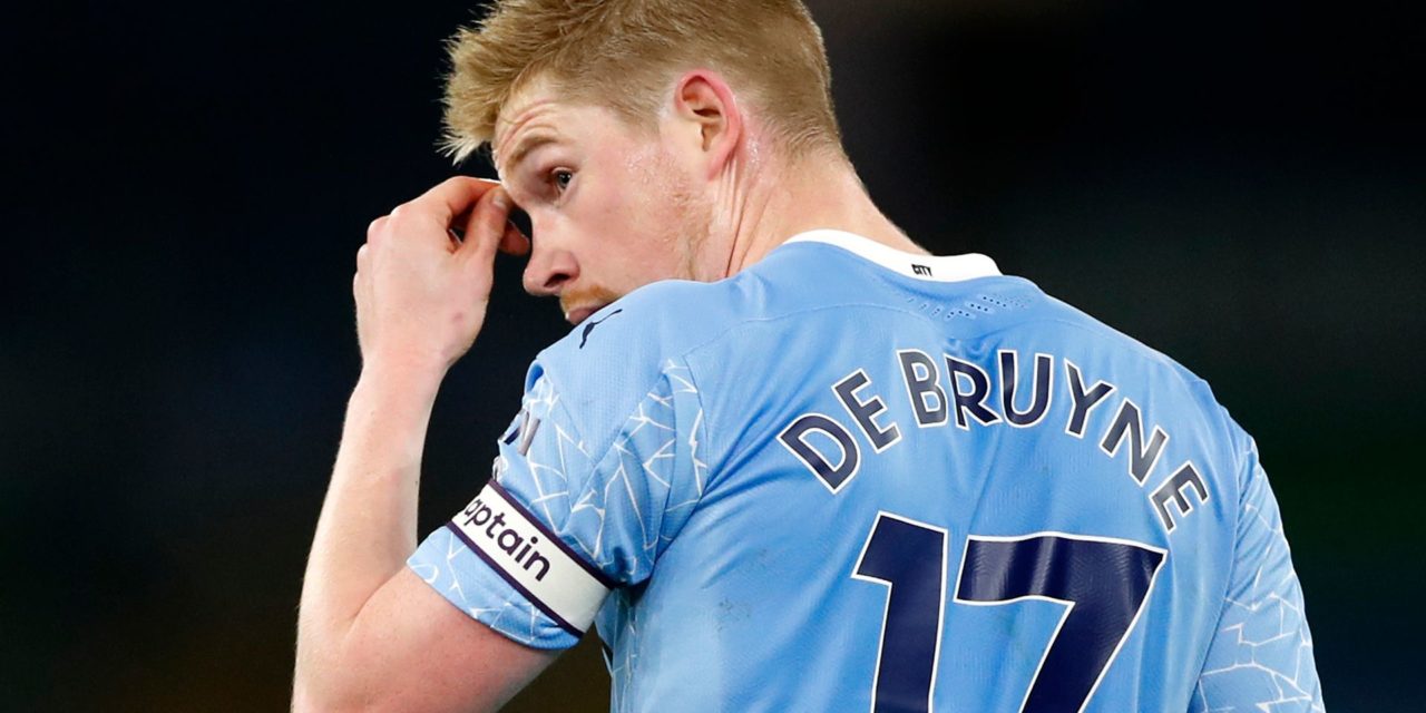 MANCHESTER CITY - Kevin De Bruyne out 4 à 6 semaines