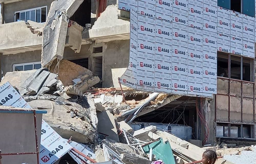 KHODBA : L'effondrement d'un bâtiment fait six blessés