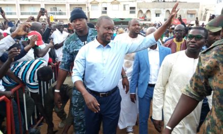 ZIGUINCHOR - Ousmane Sonko réapparait en public