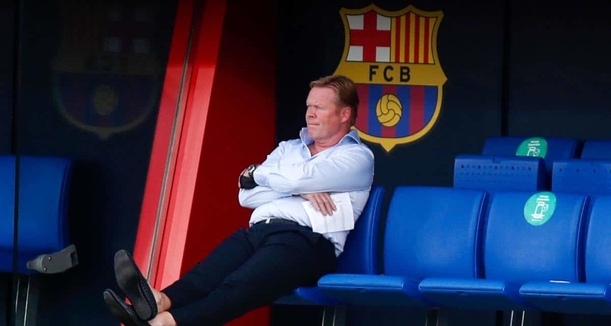 BARÇA - Koeman rend quasiment les armes...