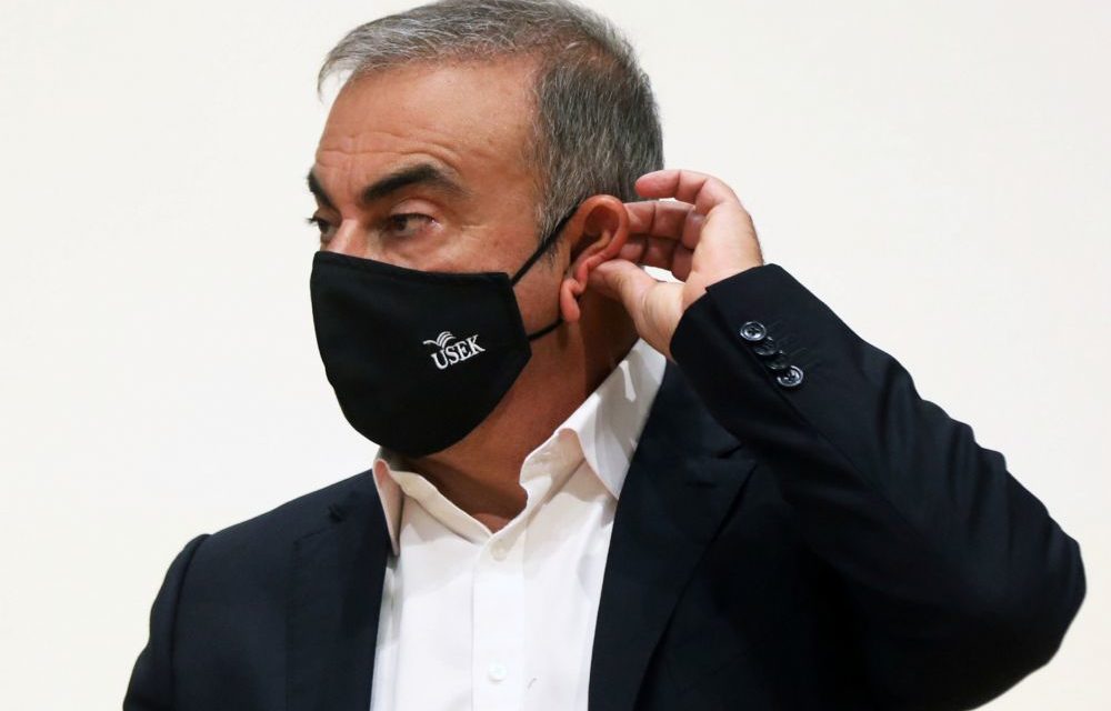 BEYROUTH - Carlos Ghosn interrogé par des juges français