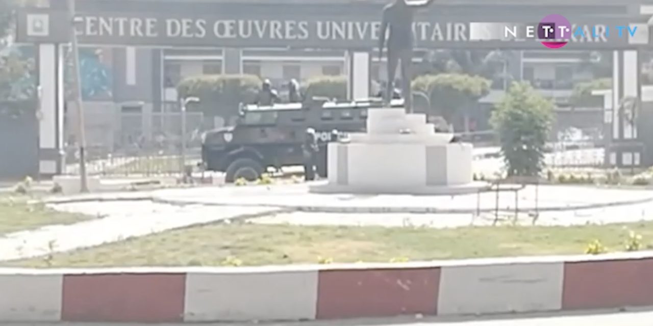 VIDEO - ça chauffe à l'Université de Dakar