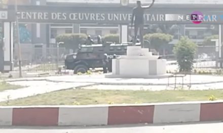VIDEO - ça chauffe à l'Université de Dakar