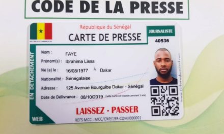 Les dépôts pour la carte nationale de presse démarrent le 15 mars