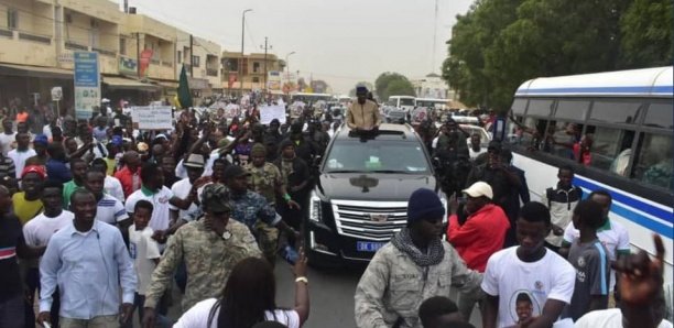 MERMOZ - Le convoi de Ousmane Sonko dispersé